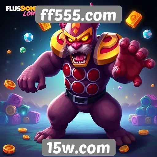 Variedade de jogos disponíveis no ff555.com